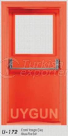 Steel Fire Exit Door U172