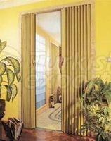 Leather Accordion Door