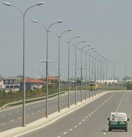 اعمدة الأنارة