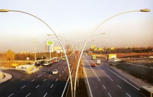 اعمدة الأنارة