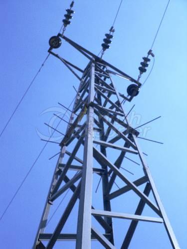 خطوط نقل الطاقة ملحومة