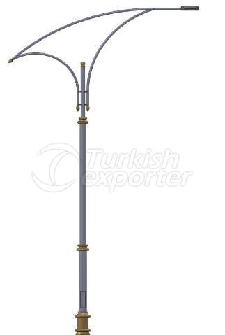 اعمدة الأنارة الديكورية