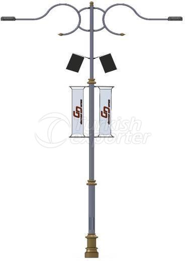 اعمدة الأنارة الديكورية