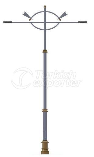 اعمدة الأنارة الديكورية