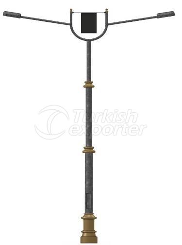 اعمدة الأنارة الديكورية