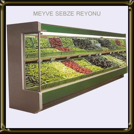 Fruit-Vegetablse Display and Sale Rayons