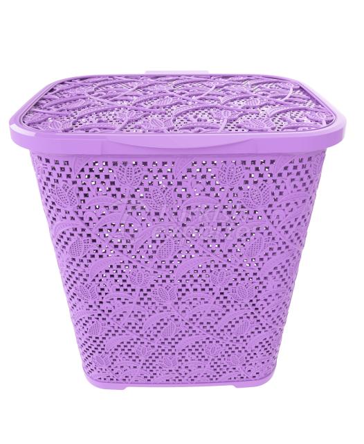 Panier à linge en dentelle 45 lt