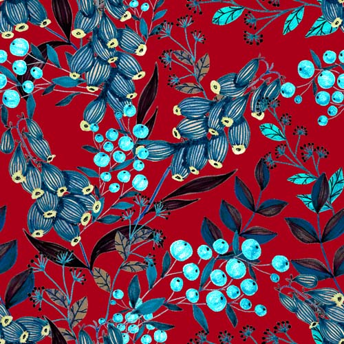 floral pattern printed 100% cotton fabric