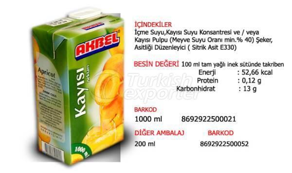 Meyve Suyu Kayısı