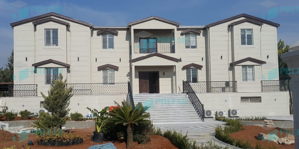 LUXURY PREFAB Light STEEL VILLA