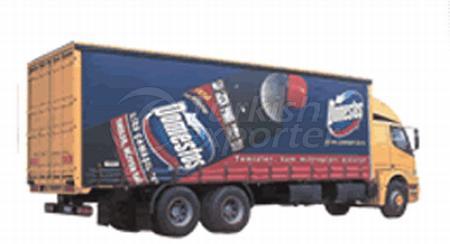 Lorry Body with Sliding Curtains