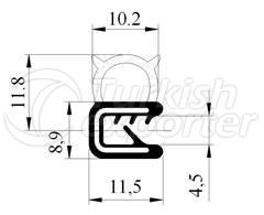 Door, Rear-lid Sealing Profiles A1.002