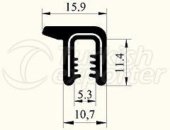 Pvc Edge Protector Sealing Profile A3.017