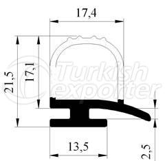 Sponge Profiles with Adhesive A4.017