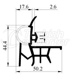 Industrial Freezer Door Profiles A4.019