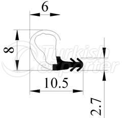 Industrial Freezer Door Profiles A4.012