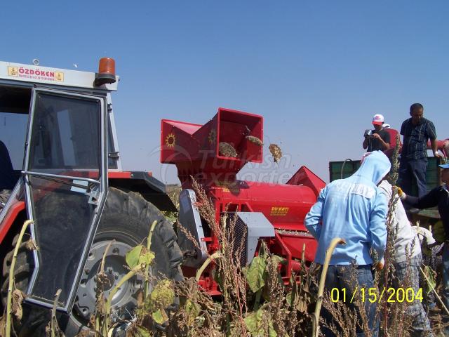 Sunflower Seed Harvester