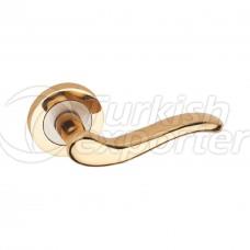 Aluminium Round Rosette Door Handle