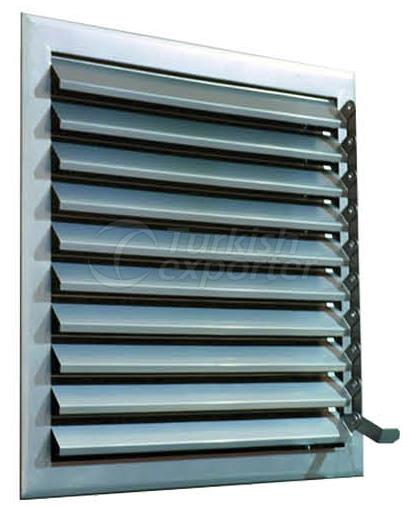 Matt - Shiny Aluminium Vent