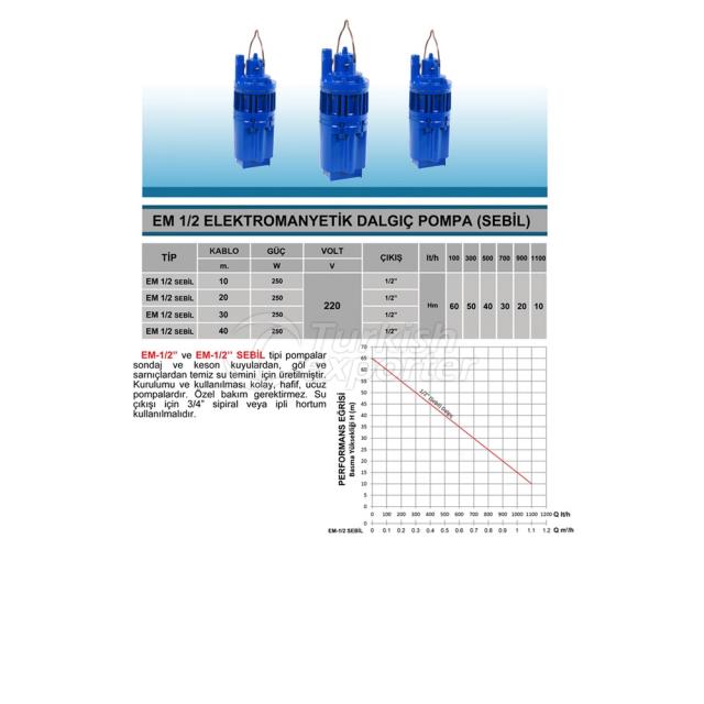 Dispensador de bombas sumergibles electromagnéticas