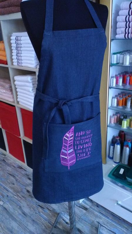 Embroidery Apron