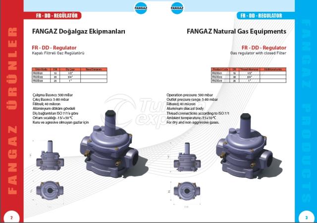 Filtered Regulator with Shut-off