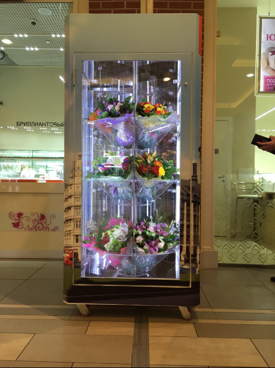 FRESH FLOWERS VENDING MACHINE FLOVEND 2