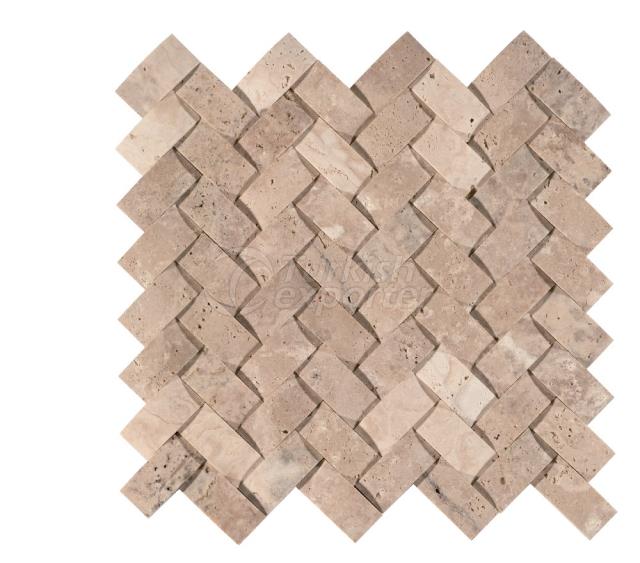 Herringbone Braid Mosaic 2,3x4,8 Scabos