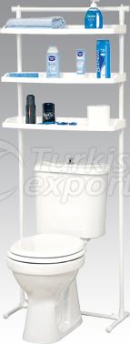 Бесшумная стойка для ванной комнаты