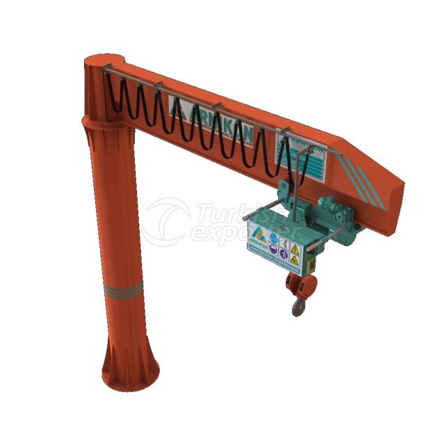 ground mounted Jib Cranes