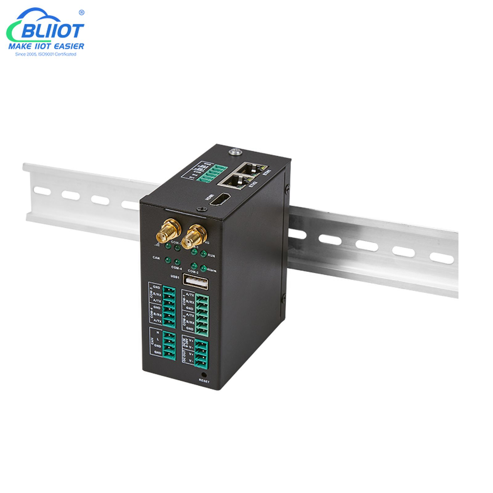 BLIIoT ARMxy Series Compact ARM Embedded Controller with RS485 DI DO CAN for Smart Cities