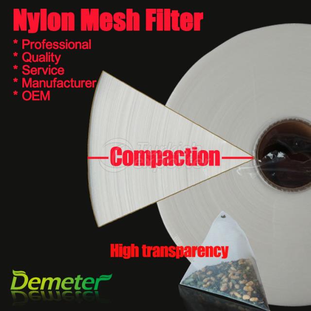 tea bags triangle nylon mesh filter