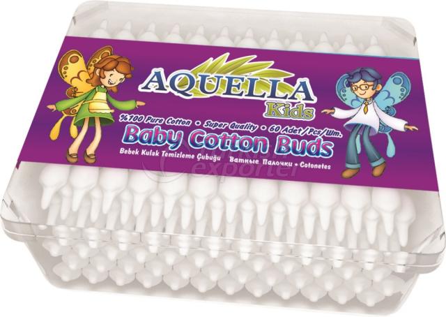 Baby Cotton Buds Aquella