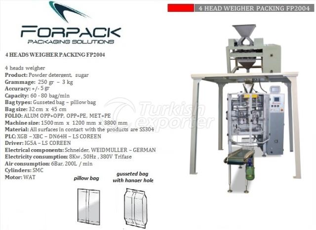 FP2004 VFFS packing machine