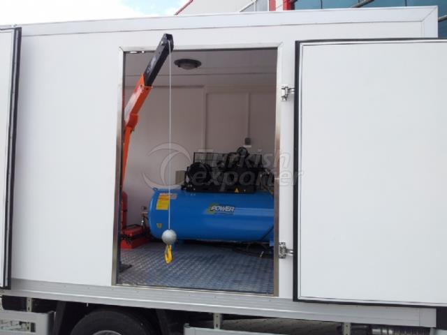 Mobile Tire Repair Vehicle