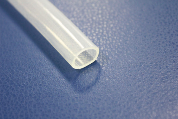 Transparent food grade silicone tubes