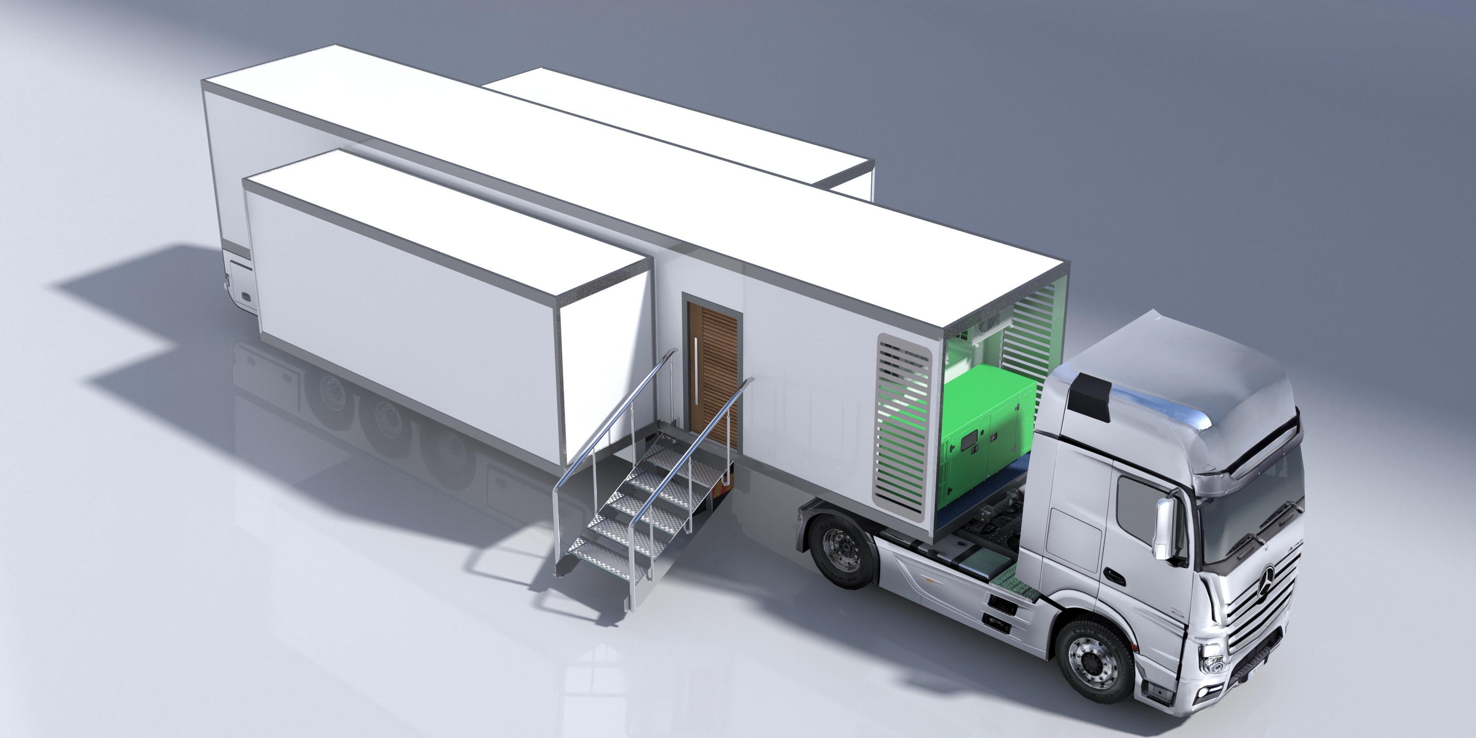 Trailer Based Expandable Mobile Clinic