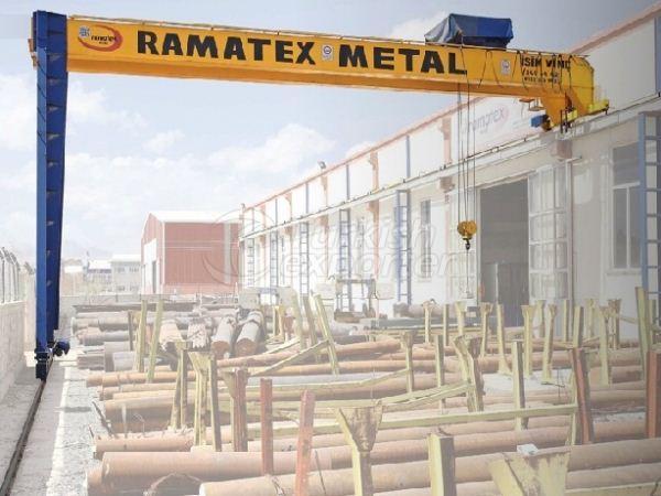 Double Girder Semi Gantry Cranes