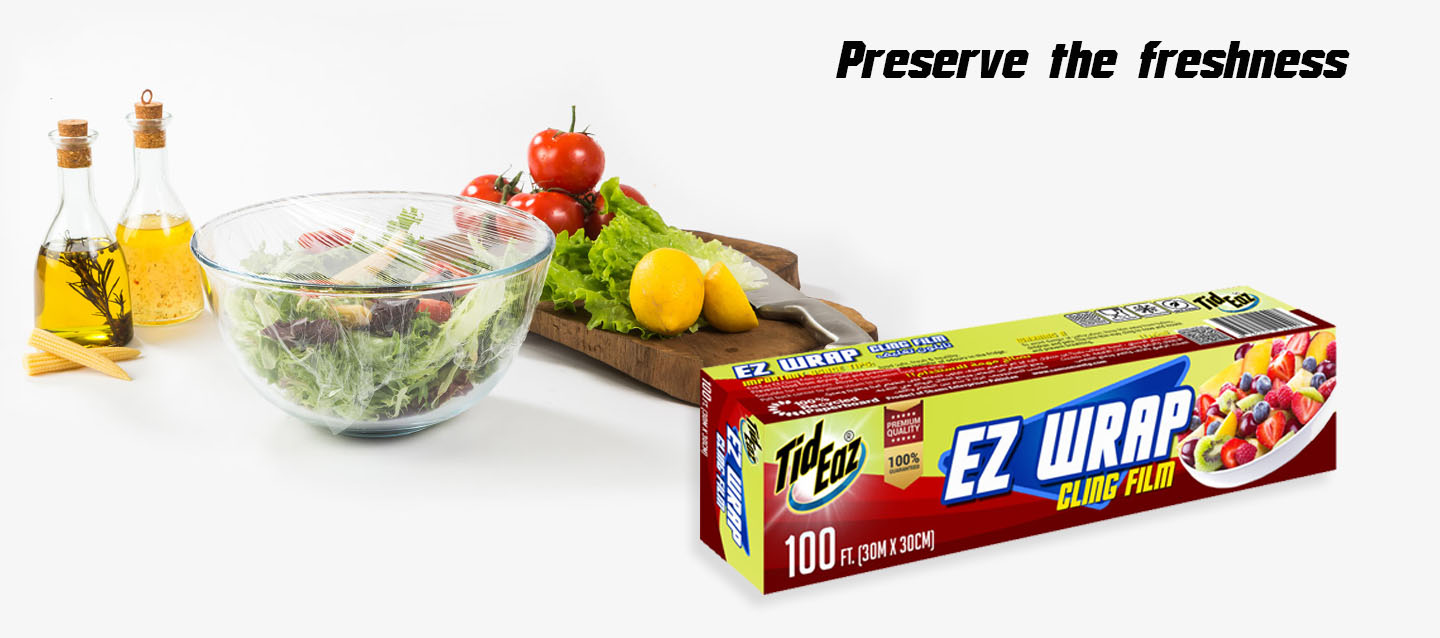 Tid Eaz - EZ Wrap (Cling Film) - 100ft