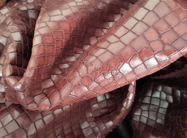 Tissu de sac en cuir