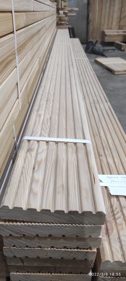 Moldings of Siberian Larch