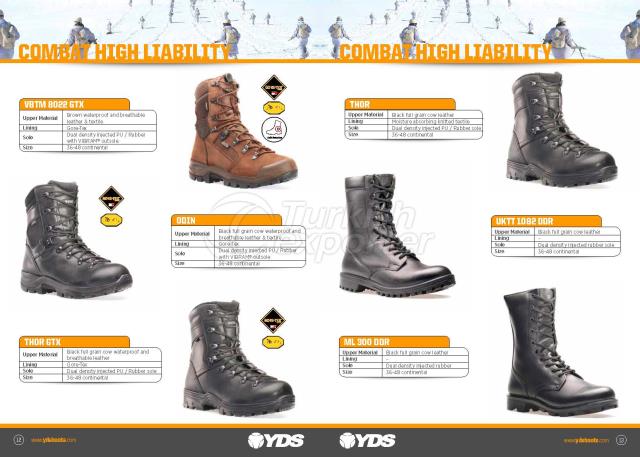 Combat High Liability Boots