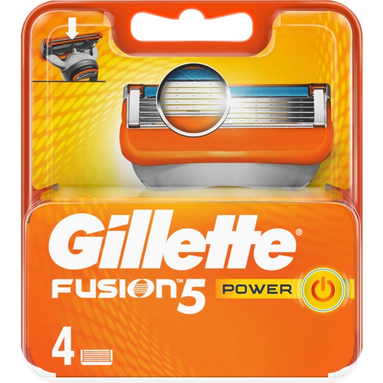 gillette fusion5 power - count 4