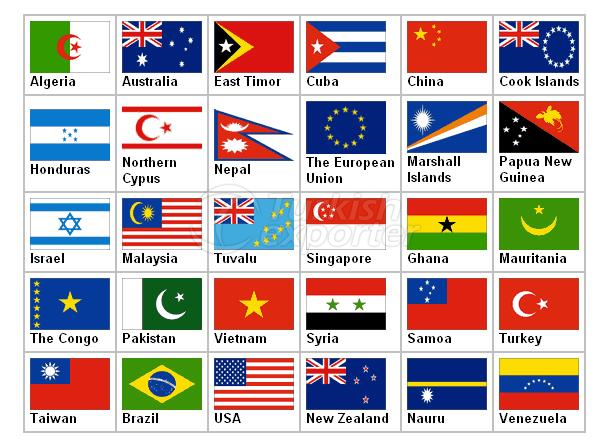 Drapeaux nationaux
