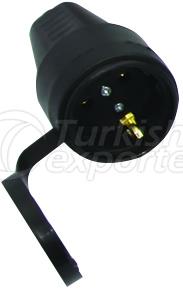 1x16A Mobile Socket - Rubber