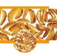 Wedge Cut Coated Potatoes
