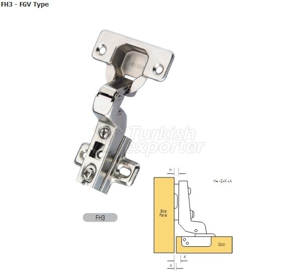 Furniture Hinges FH3-FGV