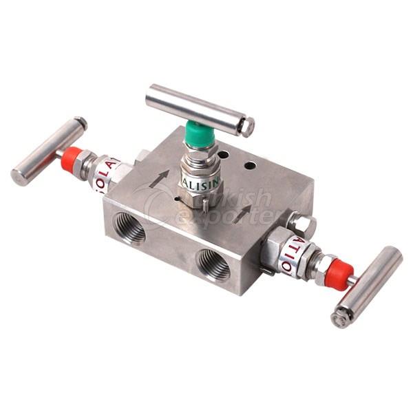 Трехходовой клапанный коллектор - «F u Тип монтируется отдельно