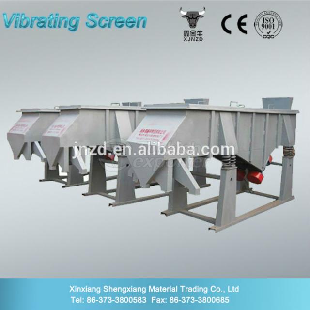 Linear vibrating screen