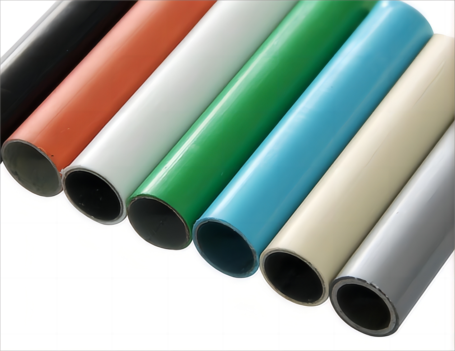 28 series 1mm thick plastic coated lean pipe